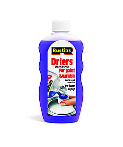 Rustins Paint Drier Liquid | Speeds up Drying for Paints & Varnish 300ml