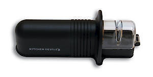 Kitchen Devils S8602024 Lifestyle Rollsharp Sharpener , Black