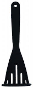Chef Aid Black Nylon Slotted Turner