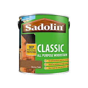 Sadolin Classic Wood Protection 2.5 Litre - Burma Teak