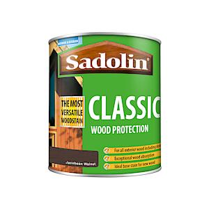 Sadolin Classic Wood Protection 1 Litre - Jacobean Walnut