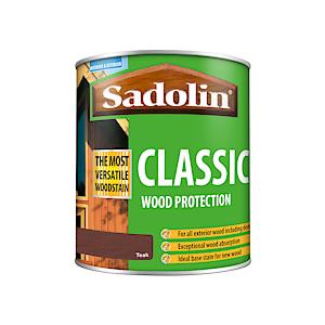 Sadolin Classic Wood Protection 1 Litre - Teak