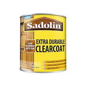 Sadolin Extra Durable Clear Coat 1Lt Satin Finish