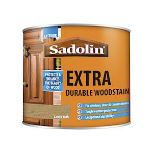Sadolin Extra Durable Woodstain Light Oak 0.5 L