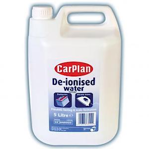 Carplan De-Ionised Water, Batteries & Steam Irons, Energy Class A+++, 5 Litres