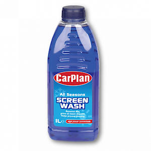 Carplan All Seasons Ready Mixed Screen Wash, 1 Litre