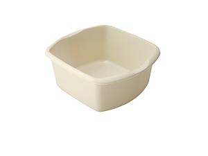 Addis 510583, 8 Litre Small Rectangular Bowl, Linen Cream 8L