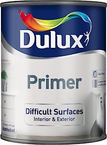 Dulux Difficult Surfaces Primer - 750Ml, White
