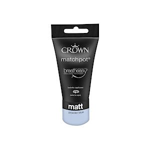 Crown Matt Powder Blue 40Ml