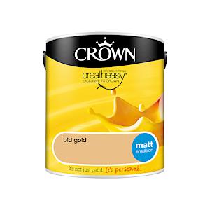 Crown Retail Core Emulsion Matt Old Gold 2.5 L