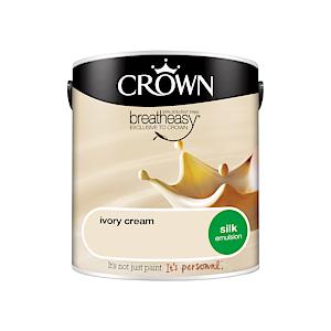 Crown Retail Core Emulsion Silk Ivory Cream 2.5 L