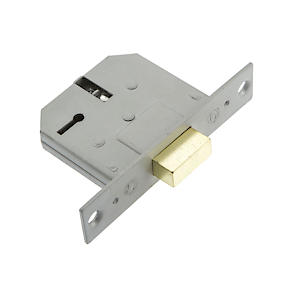 Sterling Mld325 2.5-Inch/65Mm 3-Lever Deadlock - Brass