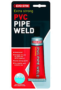 Evo-Stik Pvc Pipe Weld, Extra Strong Adhesive Clear 50Ml