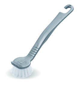 Addis 510290 Round Pot Dish Brush, Metallic, 5 X 4 X 21 Cm