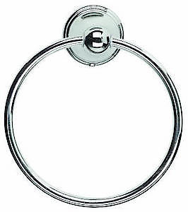 Croydex Qm201541 Westminster Towel Ring, Chrome