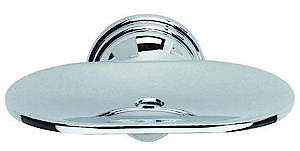 Croydex Westminster High Quality Chrome Soap Dish