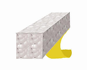 SAF 5 E/THCK S/A FOAM 5M WHT