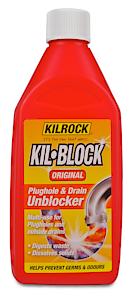 Kilrock Kil-Block Plughole and Drain Unblocker 500ml
