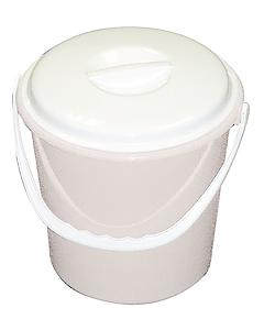 Lucy White Bucket Lid