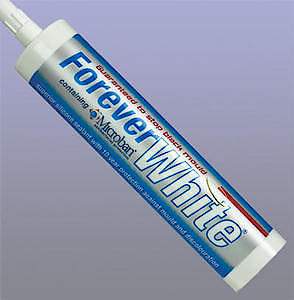 Everbuild Forever Ivory Anti-Mould Silicone Sealant Ivory – 295Ml