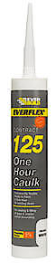 Everbuild Everflex 125 One Hour Caulk  Magolia 300 Ml