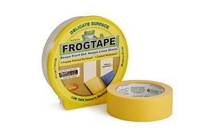 Frog Tape Yellow | Delicate Surface Painters Masking Tape | 36mm X 41.1M Roll