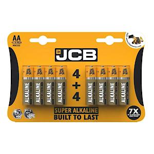 JCB SUPER ALKALINE AA B4+4