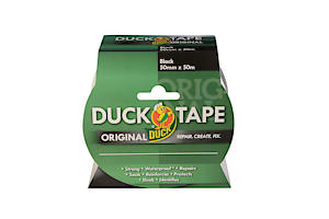 Duck Tape Original Black, 50Mm X 50M