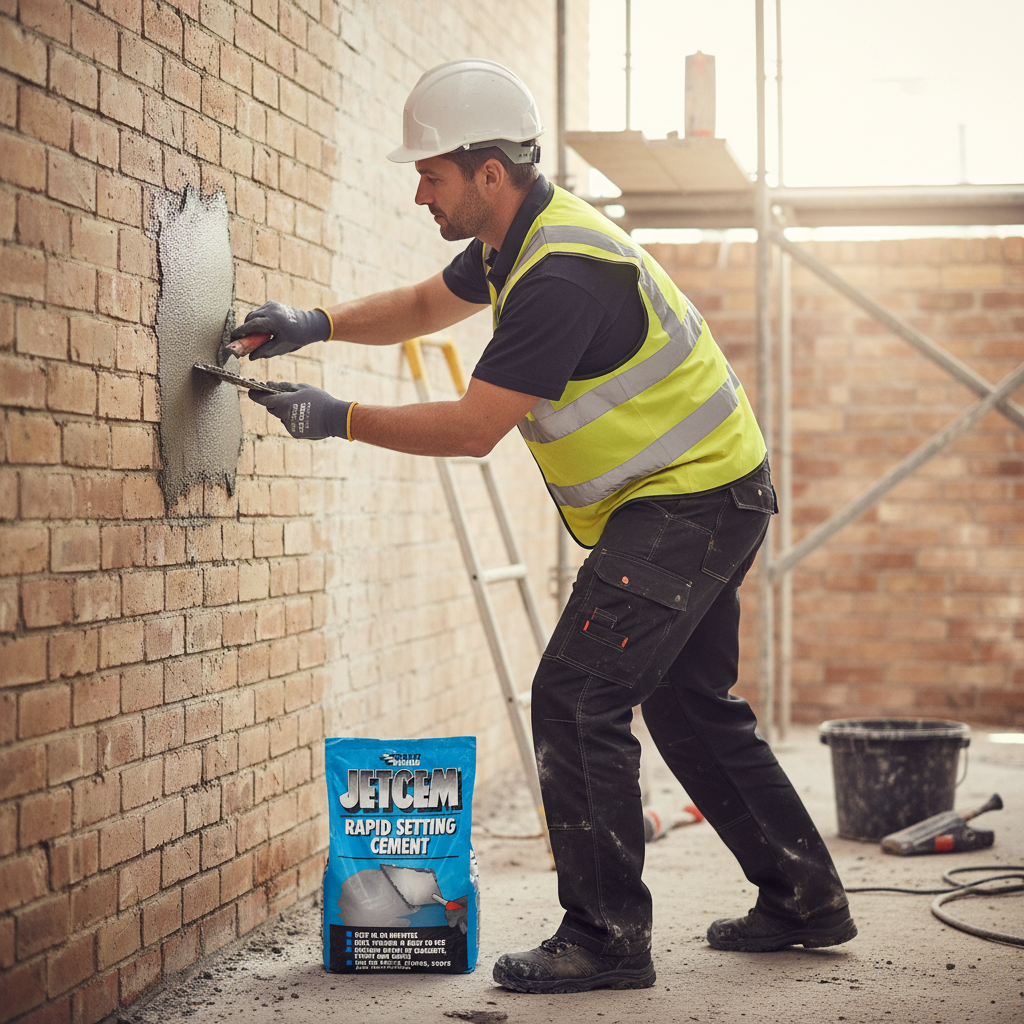 Everbuild Jetcem Rapid Repair Cement Grey, 3 Kg