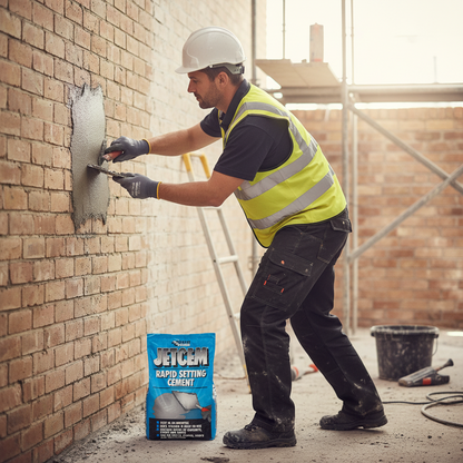 Everbuild Jetcem Rapid Repair Cement Grey, 3 Kg