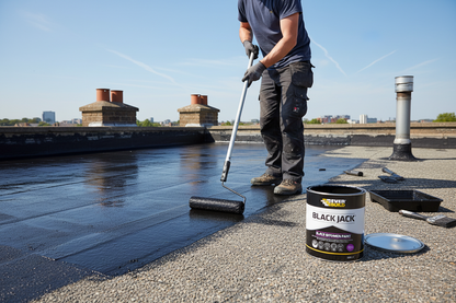 Everbuild Black Jack 901 Bitumen Paint | Solvent Based | Black | 2.5 Litre