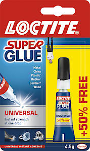 Loctite 2633452 Super Glue - 3G Tube Plus 50% Free
