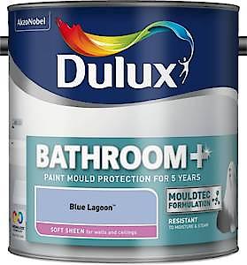 Dulux  Easycare Bathroom Soft Sheen Emulsion Chic Shadow 2.5L