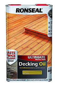 Ronseal Ultimate Decking Oil Natural Cedar 5L [37298]