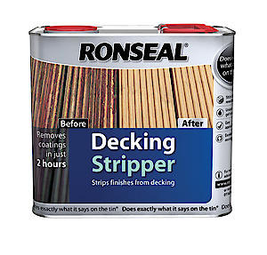 Ronseal Ds25L30M Decking Stripper 2.5 Litre, 2.5L