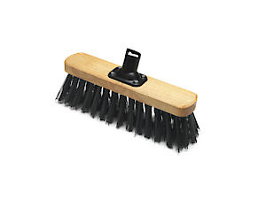 Addis Broom Head With Pet Bristles 325Mm, Wood/Black