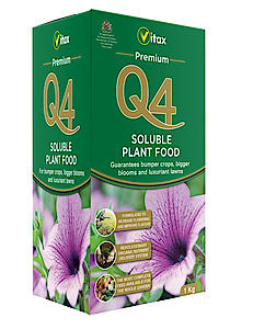 Q4 6Qfsp1 Vitax Premium Soluble Plant Food, Brown, 10.1 X 10.1 X 18 Cm