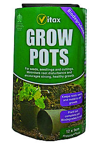 Grow Pots 9cm Round 12