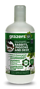 Grazers G1 Rabbit, Pigeon and Deer deterrent | Concentrated 375ml | Eco friendly
