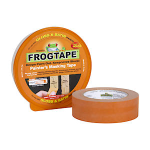 Frog Tape Orange Gloss & Satin Painters Masking Tape 36Mm X 41.1M