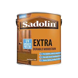 Sadolin Extra Durable Woodstain Heritage Oak 2.5 L
