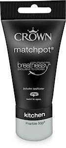 Crown Easyclean Kitchen Matt Emulsion 40Ml Sample - Marble Top