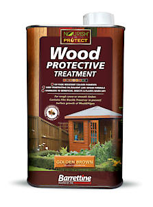 Nourish & Protect Ptgb001 Golden Brown 1 L Wood Protective Treatment