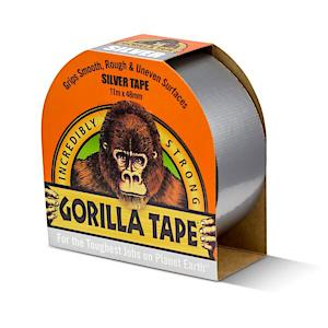 Gorilla 3044910 Tape Silver 48Mm X 11M