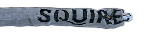 Squire Henry X Hardened Steel Security Chain With Grey Sleeve