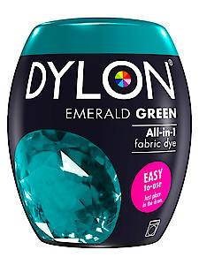 Dylon All In 1 Fabric Dye Emerald Green 350G