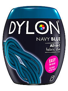 Dylon All In 1 Fabric Dye Navy Blue 350G