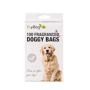 Ecobag - 100 Pack Scented Doggy Bags - Vanilla Scented