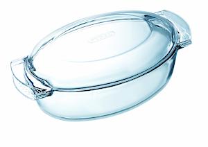 Pyrex Glass Oval Casserole, 5.8 L