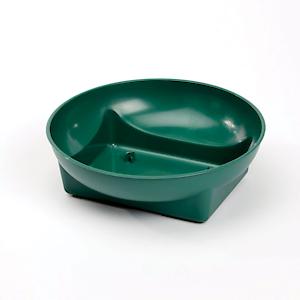 Square Round Bowl - Green